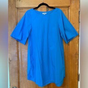 Cos blue knee length dress